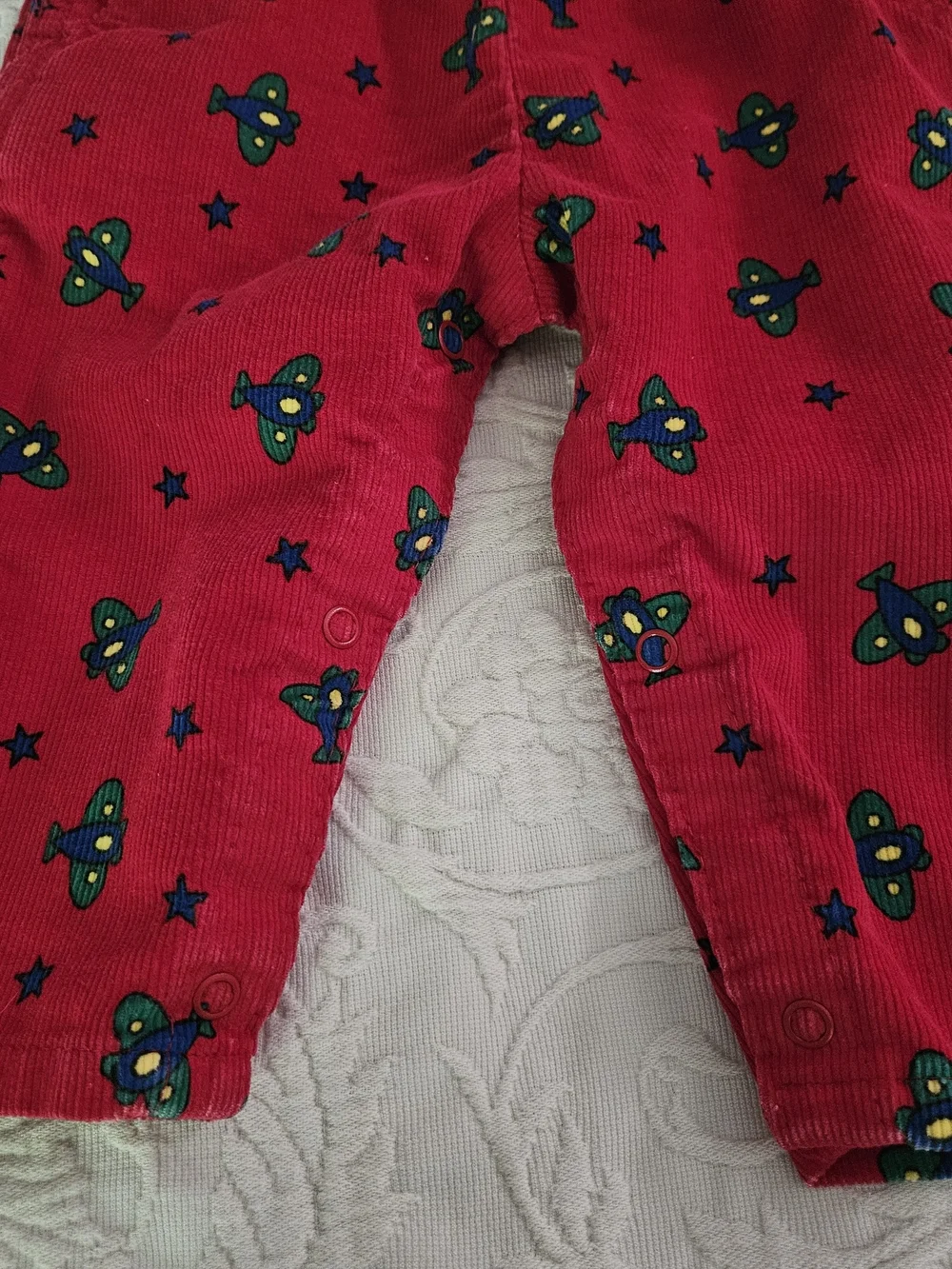 Vintage OshKosh B'gosh Red Kids Overalls